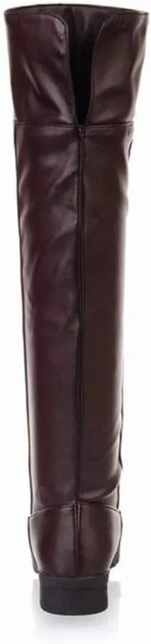 ACE SHOCK Men's Cosplay Boots Knee High Equestrian Riding Tall Boots Costume Shoes