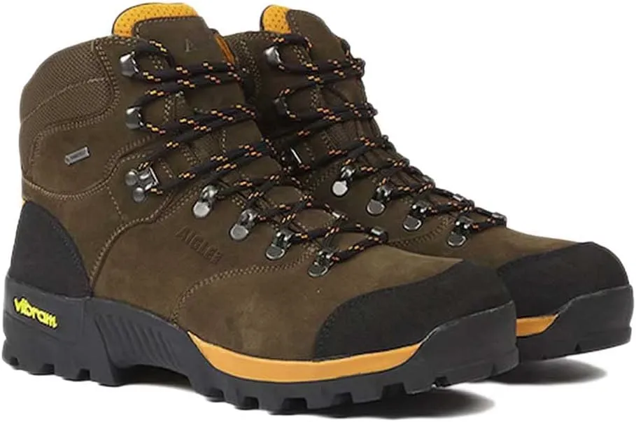 Aigle Men's Boots Hunting Shoes, Sepia Brown, 7.5 AU