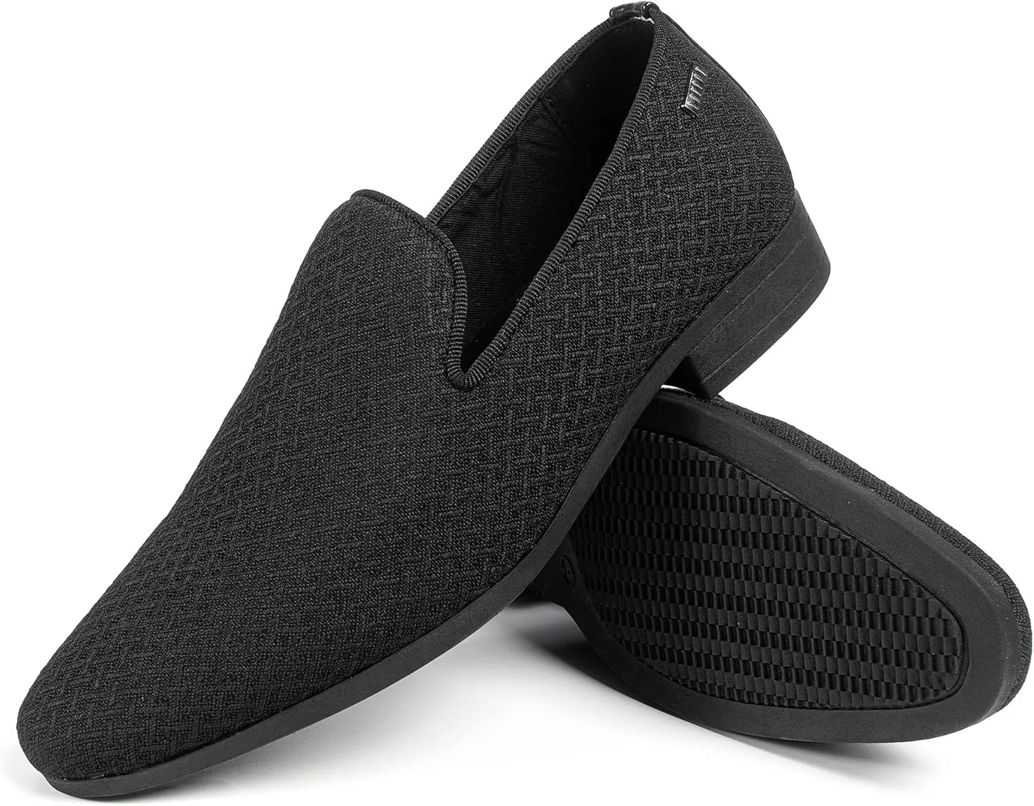 ALLY UNION MAKE FORCE Mens Loafers Dress Slip on Party Wedding Penny Smoking Shoes