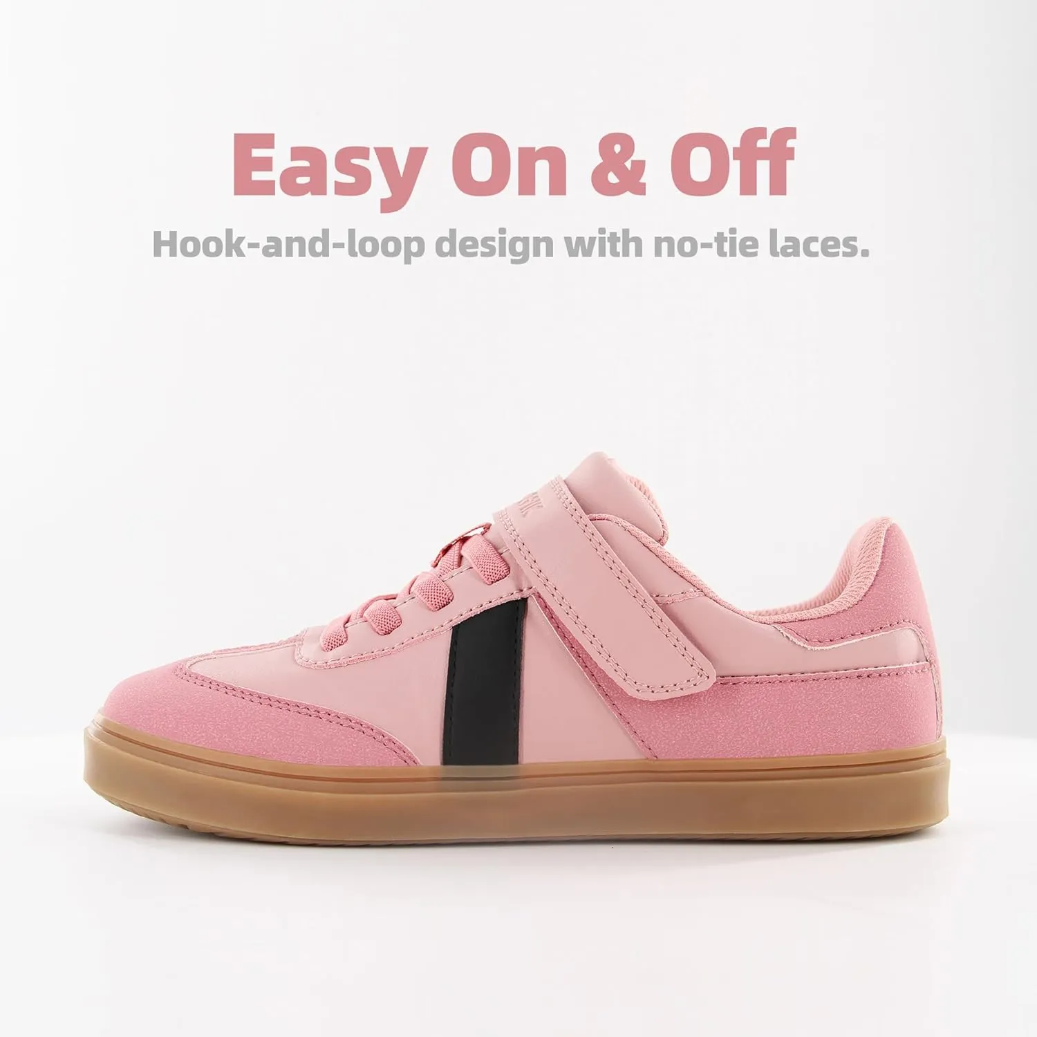 AMZZPIK Arveno Boys Girls Casual Shoes Comfortable Walking Zero Drop Skateboard Sneakers for Little Kid Big Kid