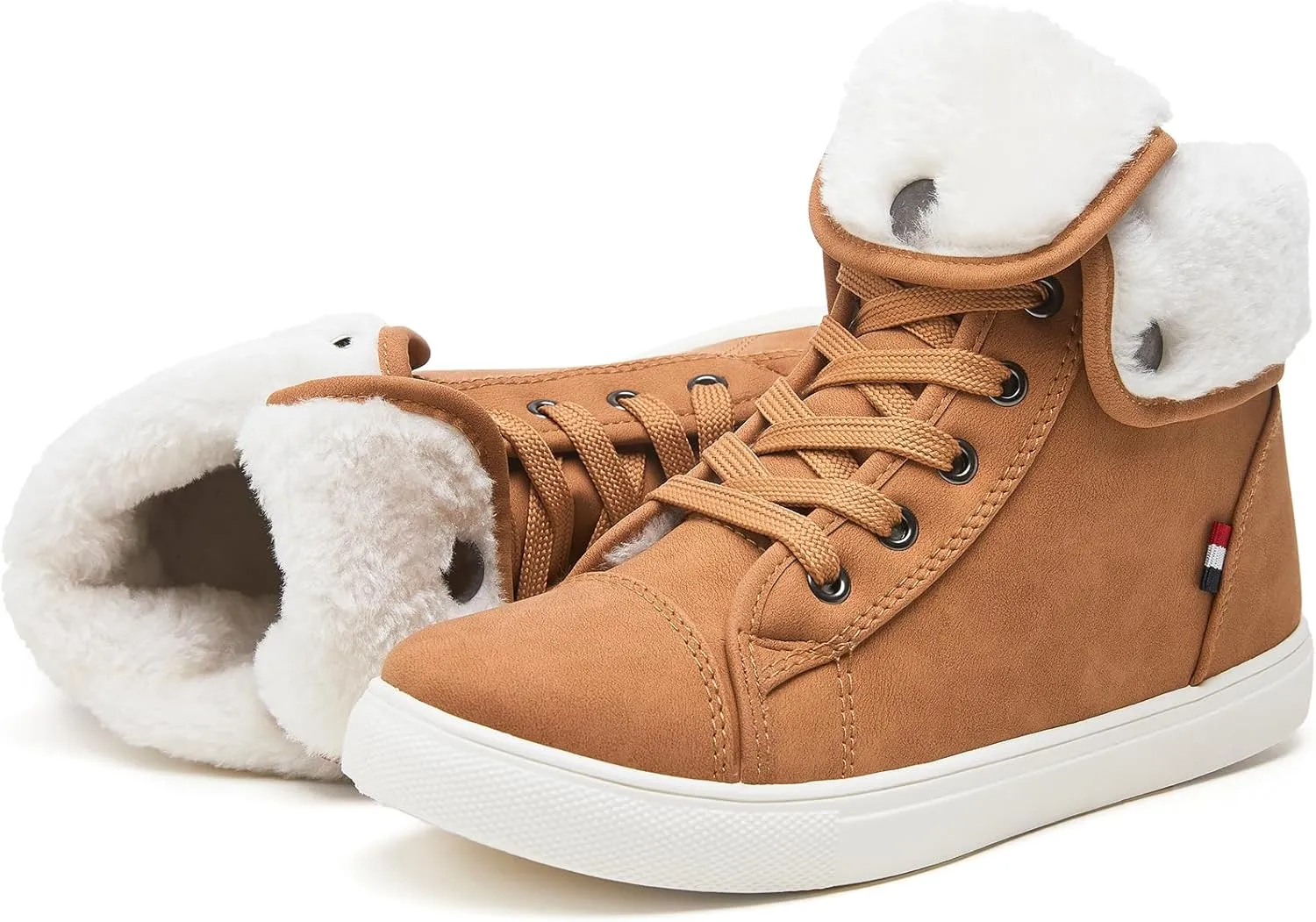 Ankle Boots For Women Lace Up Combat Boots Winter Boots Fashion Snow Boots For Girls Ankle Booties Winter Shoes