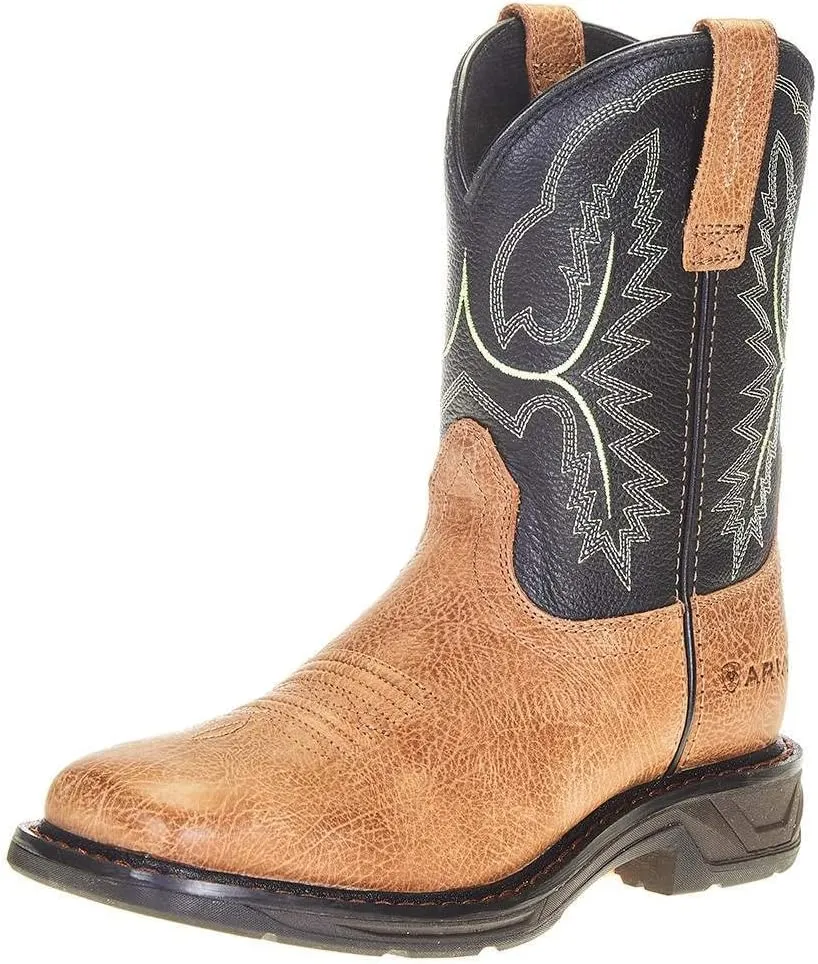 Ariat Men's WorkHog XT Wide Square Toe Waterproof Carbon Toe Work Boot