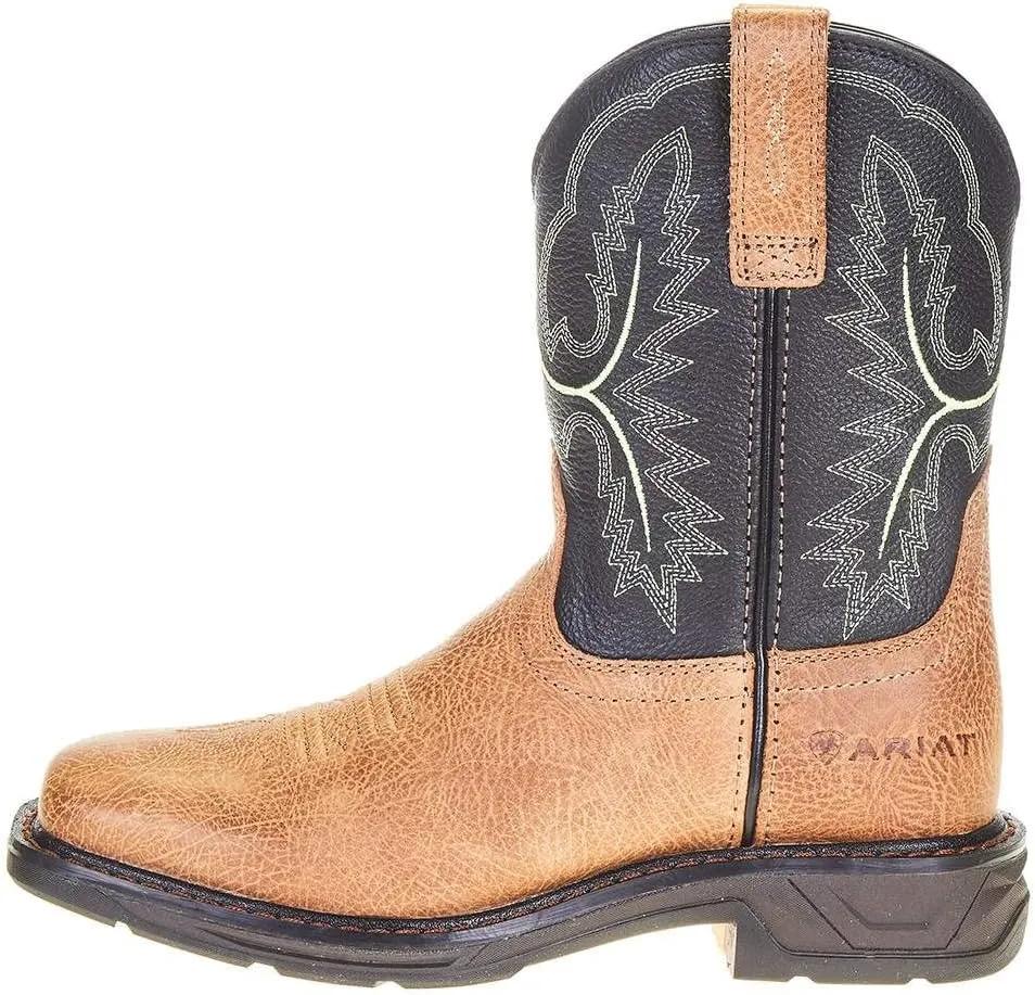 Ariat Men's WorkHog XT Wide Square Toe Waterproof Carbon Toe Work Boot