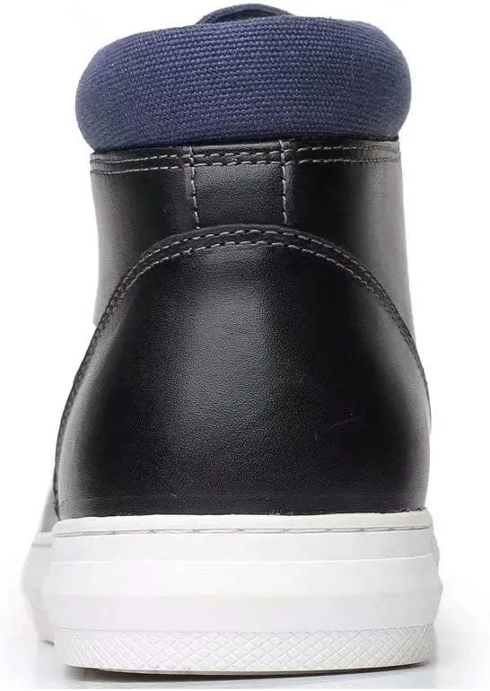 Arkbird Casual Sneaker Shoes, Lace-up Leather Chukka Boots for Men