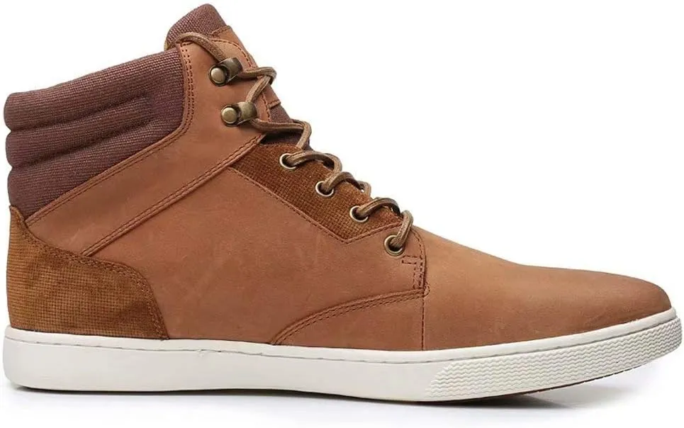 Arkbird Casual Sneaker Shoes, Lace-up Leather Chukka Boots for Men