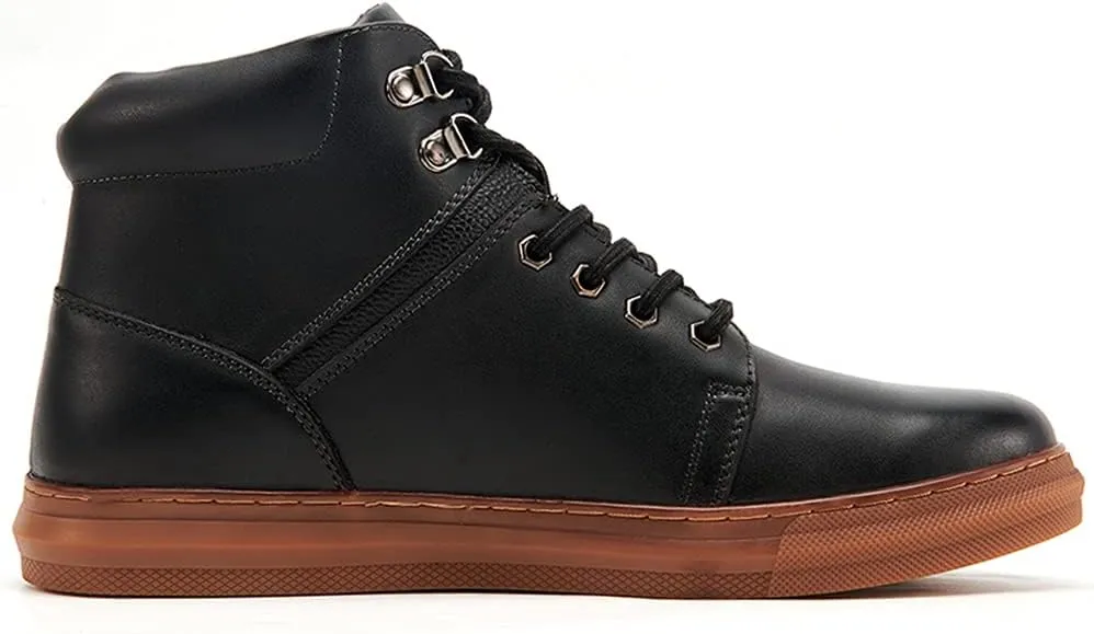 Arkbird Mens Oxford Dress Boots Fashion Casual Genuine Leather Brogue Chukka Ankle Boot for Men