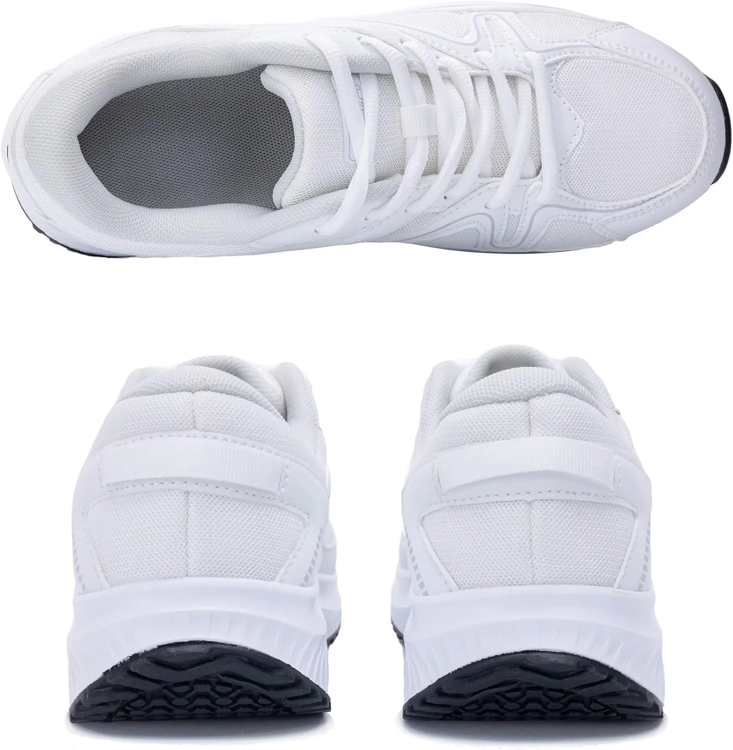 Autper Womens Walking Shoes Arch Support Orthotic Fashion Sneakers Tennis Shoes for Plantar Fasciitis Pain Relief US 6-11