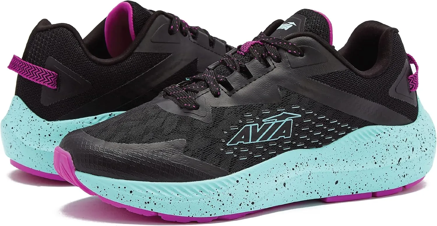 Avia Storm Women’s Running Shoes with Lightweight Breathable Mesh - Pink, Black, Purple or Blue