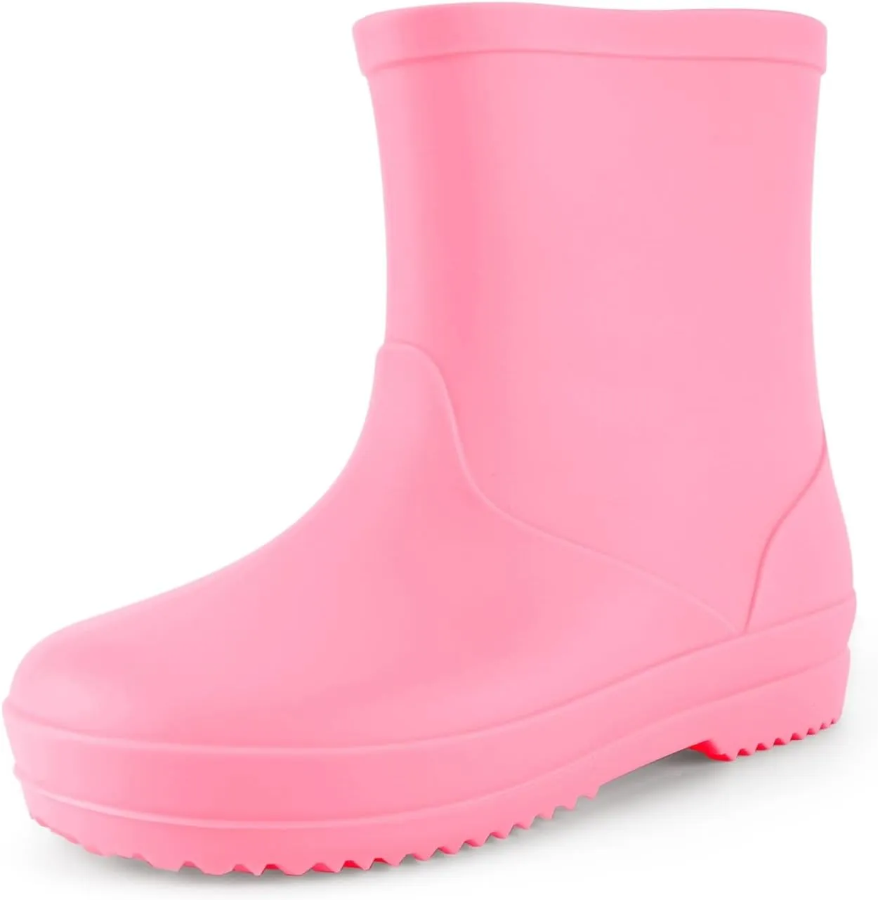 Avoogue Toddler Rain Boots Girls baby Kids Waterproof Shoes Boys Rain Boots Lightweight Adorable Cute Solid Rubber mud boots