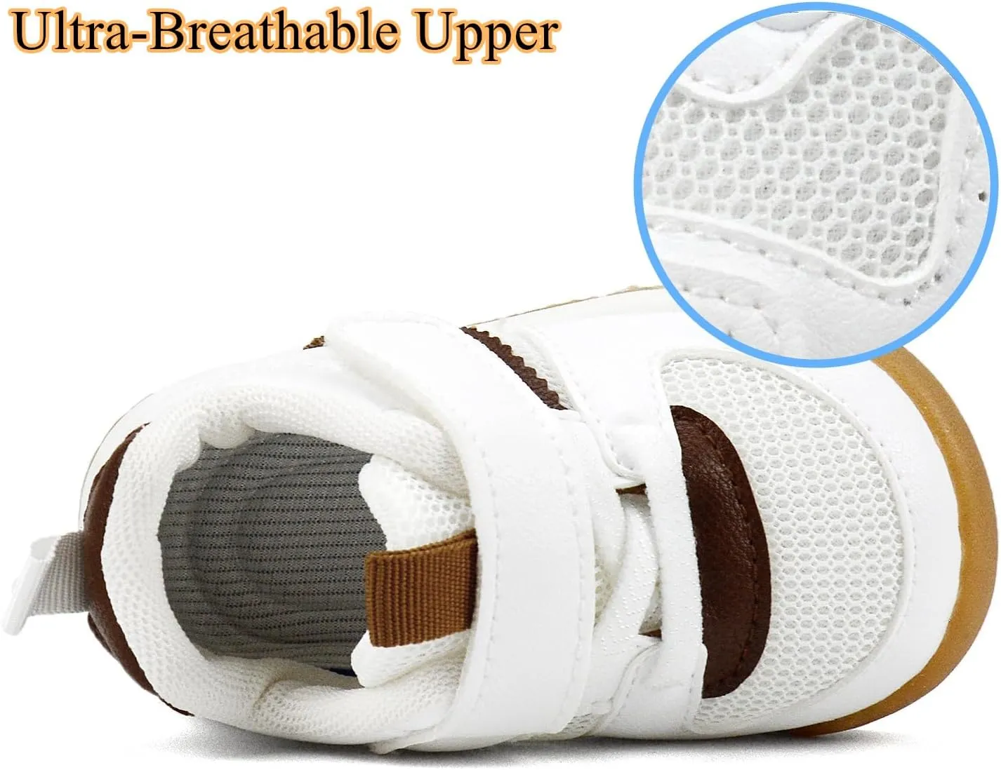 Baby Boy Girl Shoes Toddler Lightweight Sneakers Non Slip Infant First Walking Shoes Trainers 6 12 18 24 Months