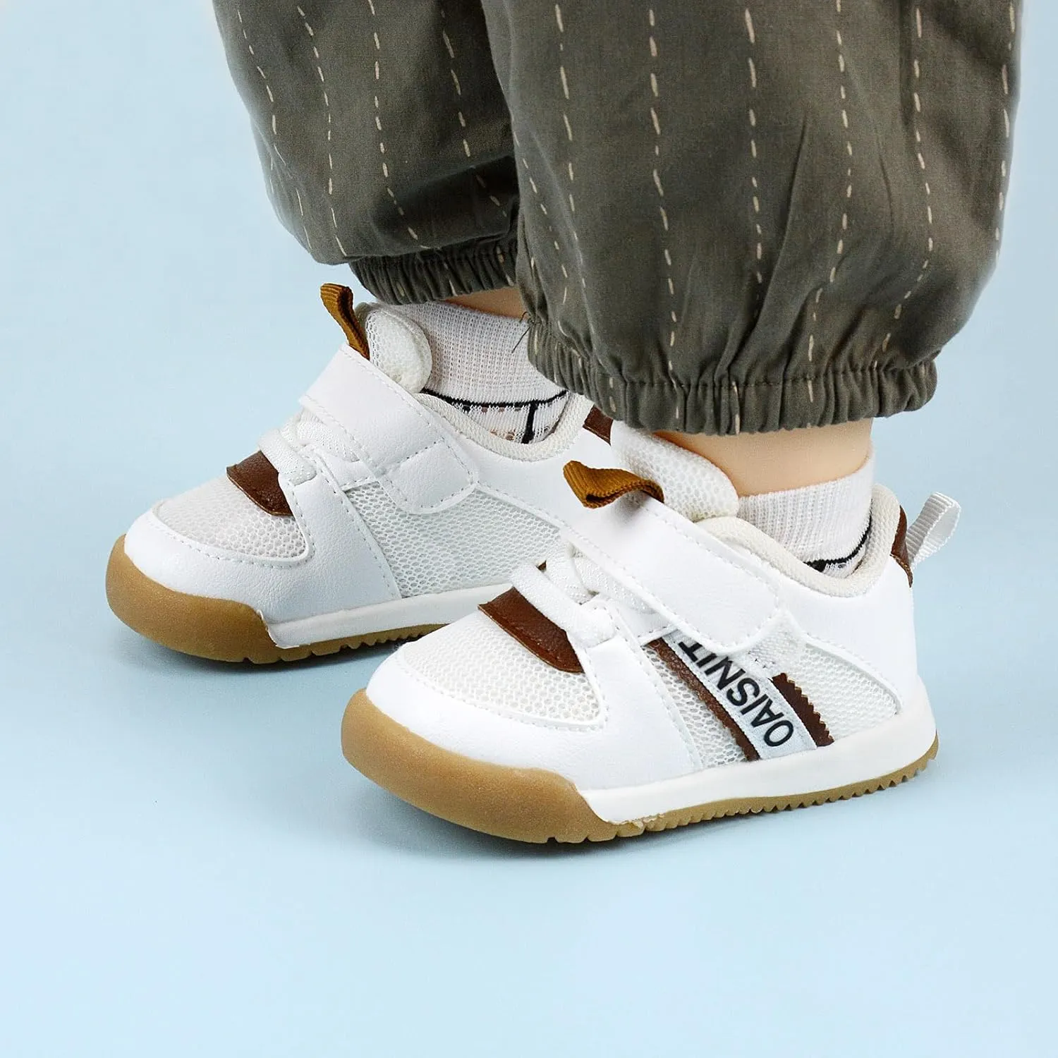Baby Boy Girl Shoes Toddler Lightweight Sneakers Non Slip Infant First Walking Shoes Trainers 6 12 18 24 Months