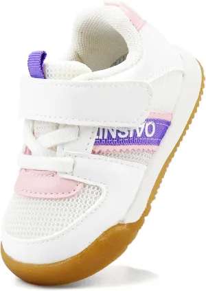 Baby Boy Girl Shoes Toddler Lightweight Sneakers Non Slip Infant First Walking Shoes Trainers 6 12 18 24 Months