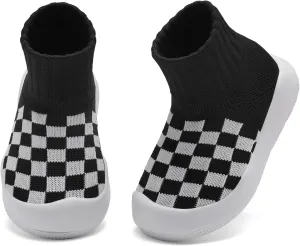 Baby Sock Shoes Baby Walking Shoes Infant Non-Slip Slippers Boys & Girls Slip On Sneakers