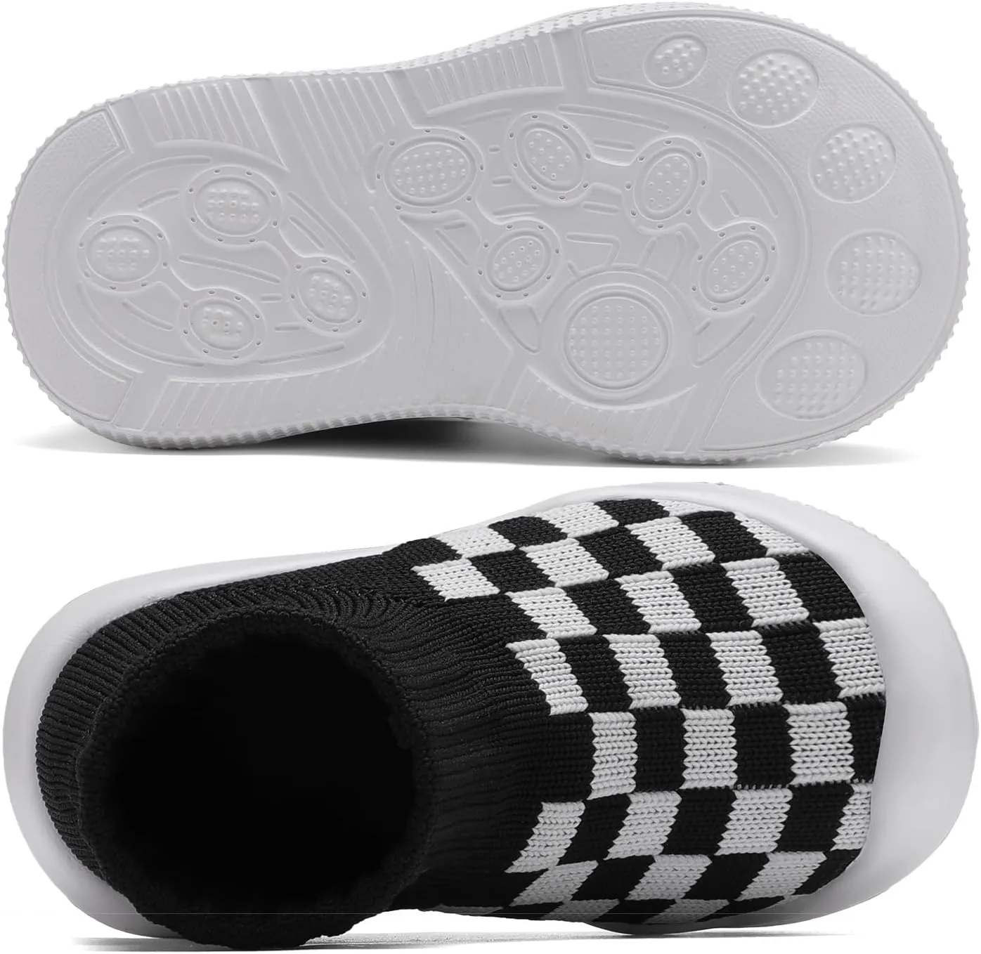 Baby Sock Shoes Baby Walking Shoes Infant Non-Slip Slippers Boys & Girls Slip On Sneakers