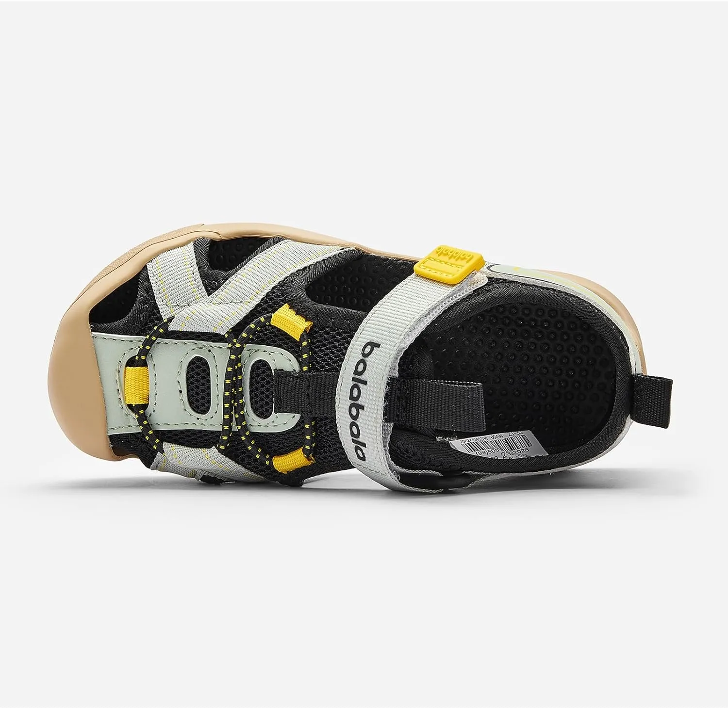 Balabala Boys Sandals Little Kids Closed Toe Summer Outdoor Athletic Sandals Non-slip and Lightweight