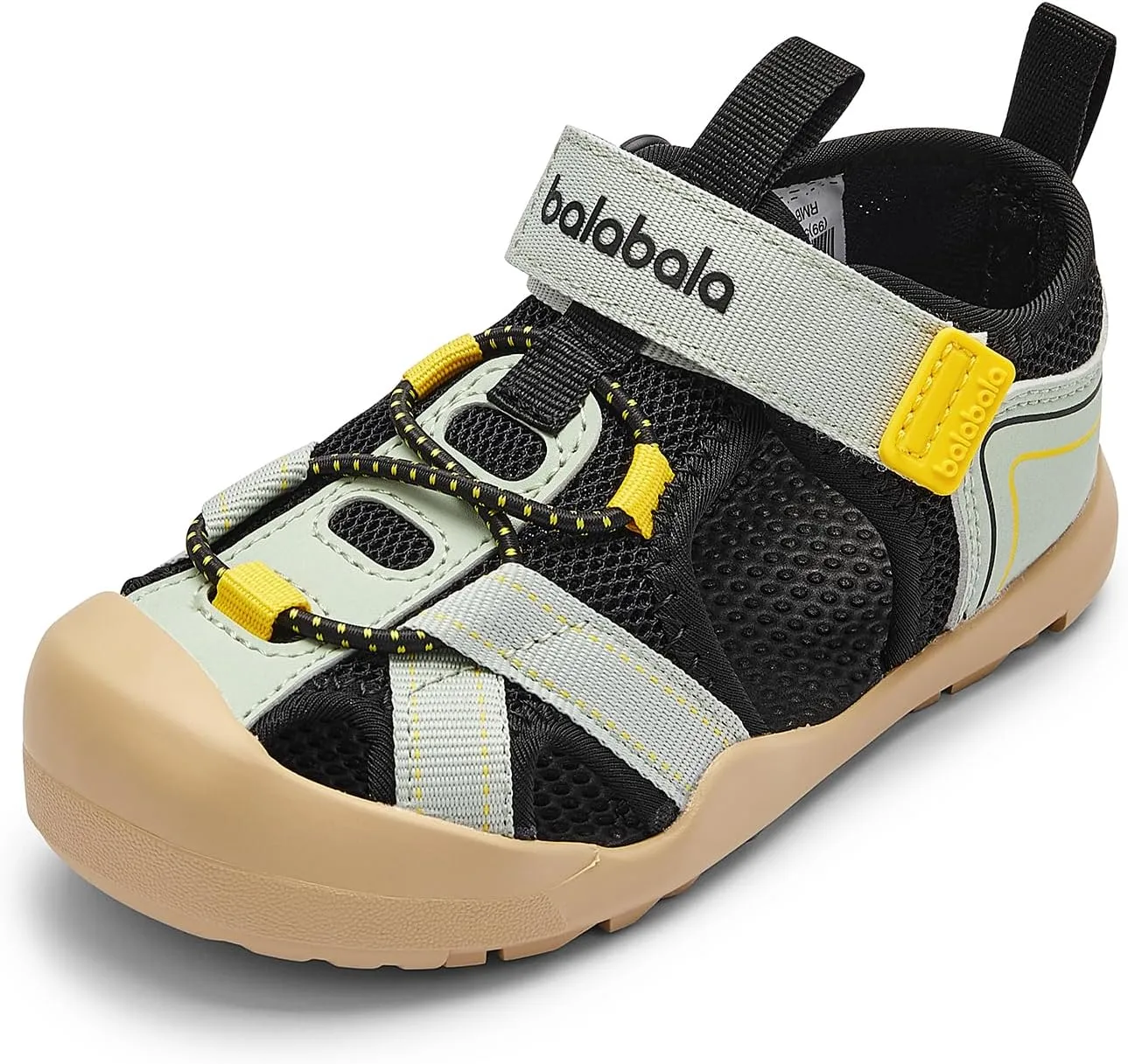 Balabala Boys Sandals Little Kids Closed Toe Summer Outdoor Athletic Sandals Non-slip and Lightweight