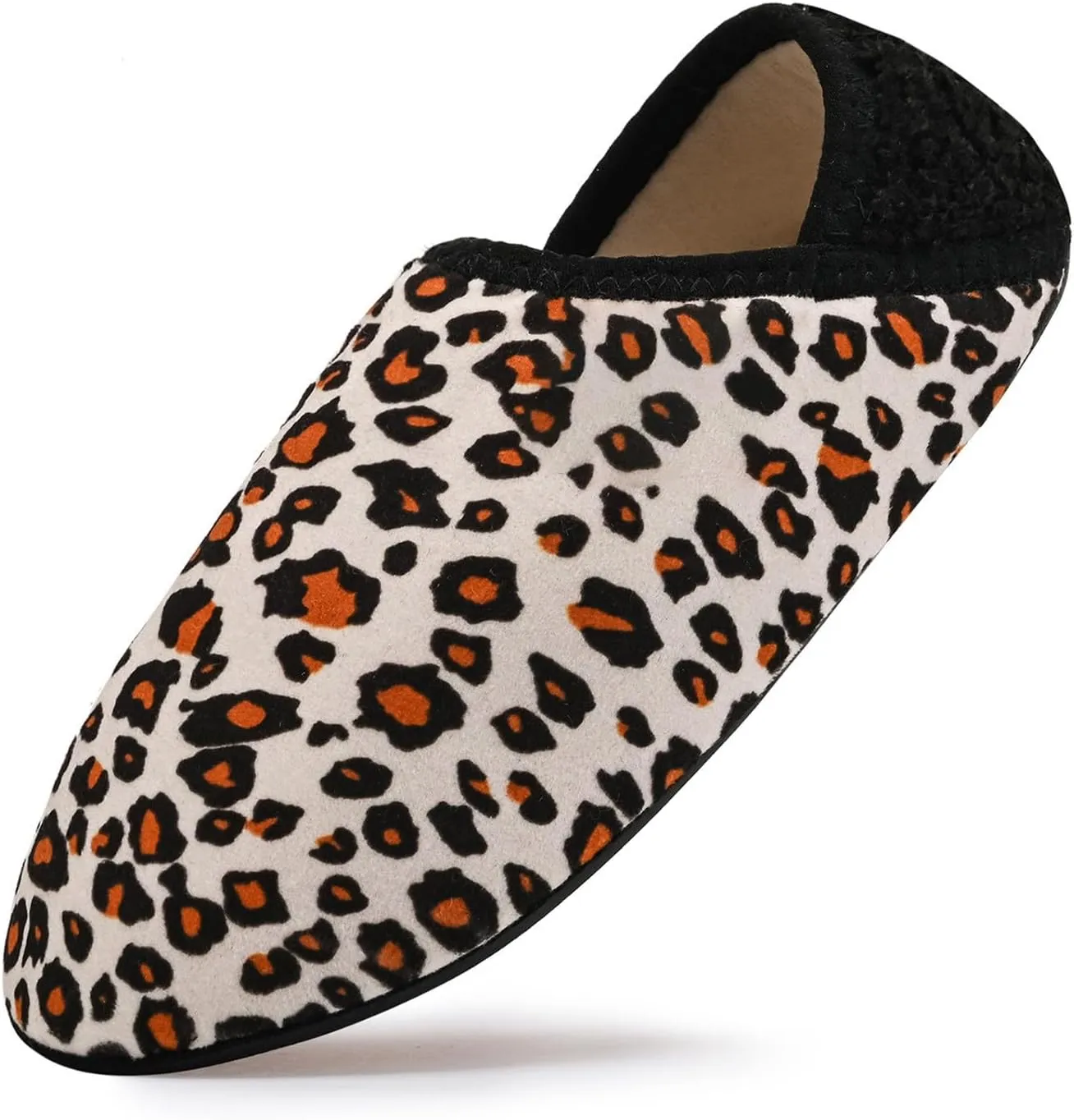 Ballet Comfortable Dressy Slip On Flat Indoor Cotton Bag Heels Socks Shoes Soft Soled Home Womens Pointed Toe Flats Knit