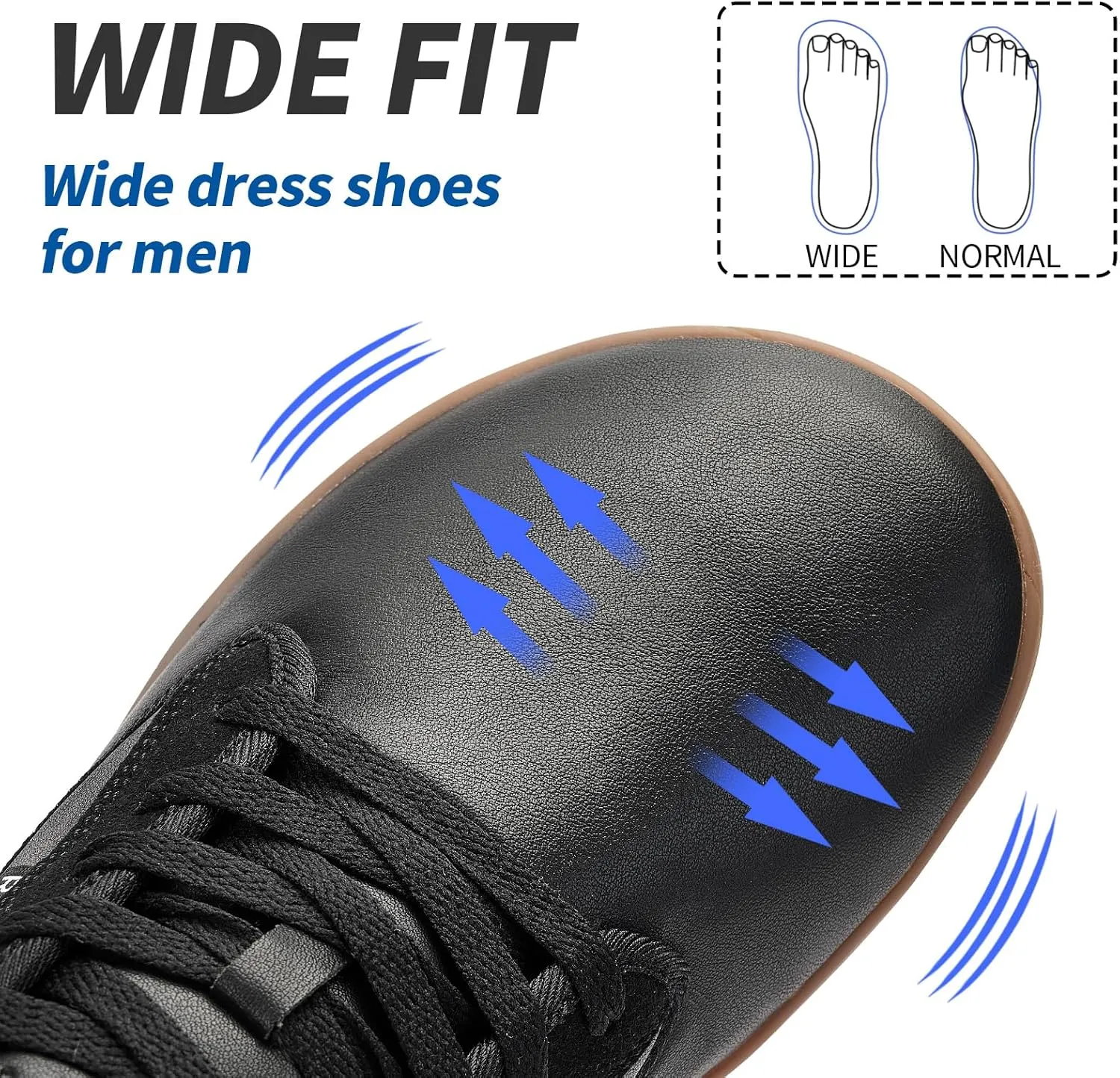 Barefoot Shoes Men Wide Toe Box Width Walking Shoes Zero Drop Sneakers