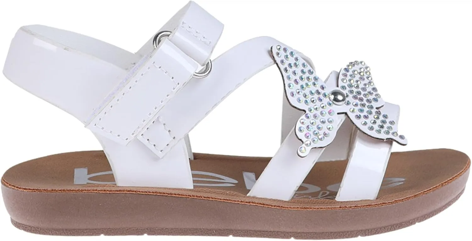 bebe Girls' Sandals - Cute and Comfy Toddler Girls' Summer Shoes, Perfect Beach Sandals for Toddlers