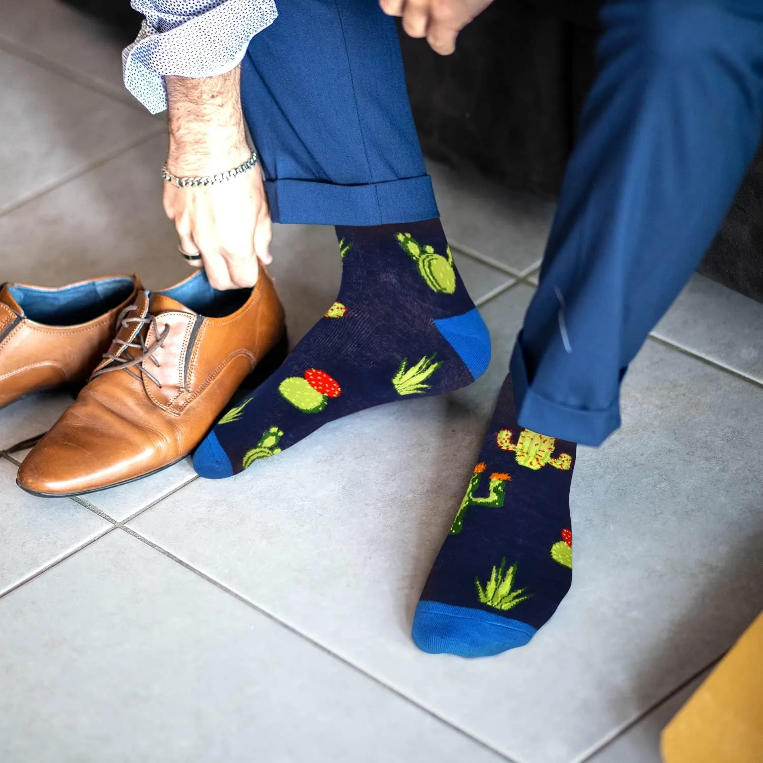 Benefeet Sox Mens Funny Socks Boys Crazy Socks Cool Novelty Fun Animal Patterned Crew Socks Checked Design Basketball Socks