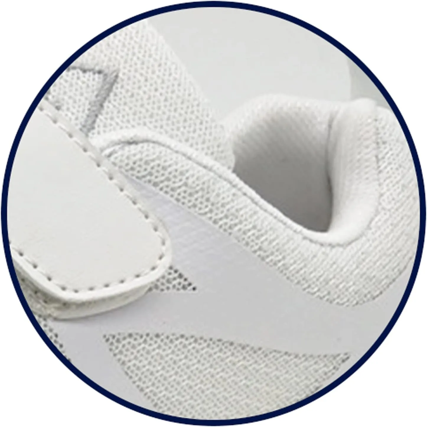 Benefit Wear Leather Double Hook-and-Loop Sneaker Shoes for Women and Men | All Purpose Workout, Gym, Work, Streetwear, Casual Sneakers