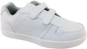 Benefit Wear Leather Double Hook-and-Loop Sneaker Shoes for Women and Men | All Purpose Workout, Gym, Work, Streetwear, Casual Sneakers