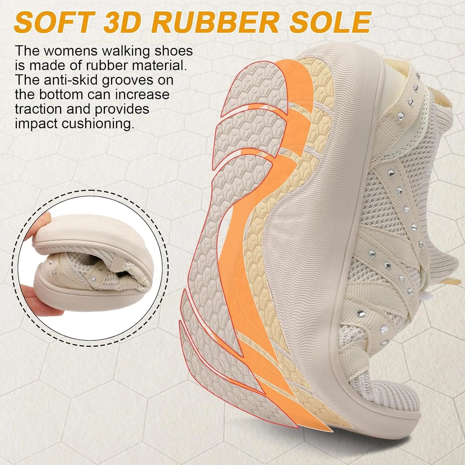 Besroad Womens Slip On Walking Shoes Wide Toe Barefoot Shoes Minimalist Zero Drop Shoes Breathable Tennis Shoes Fashion Casual Sneakers