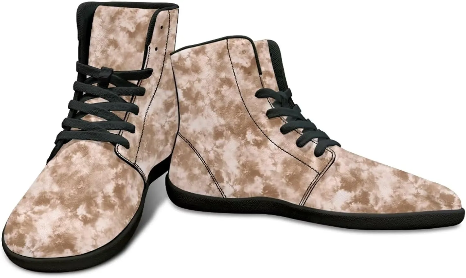 Binienty Women Men High Top Minimalist Barefoot Shoes Zero Drop Sole Outdoor Ankle Boot Shoes