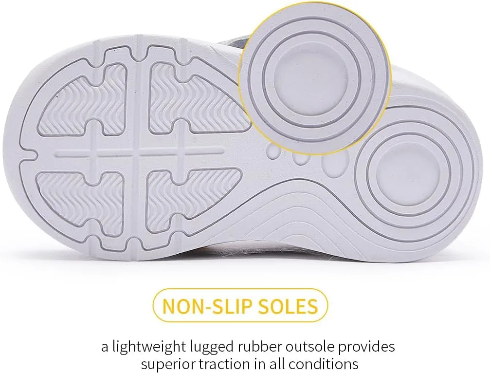 BMCiTYBM Baby Shoes Boy Girl Infant Sneakers Winter Warm Non Slip First Walkers 6-24 Months