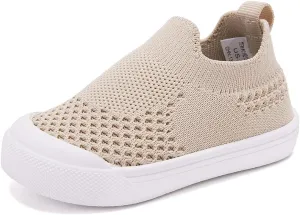 BMCiTYBM Baby Sneakers Girls Boys Lightweight Breathable Mesh First Walkers Shoes 6-24 Months