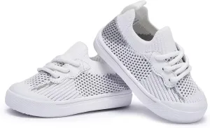 BMCiTYBM Baby Sneakers Girls Boys Lightweight Breathable Mesh First Walkers Shoes 6-24 Months