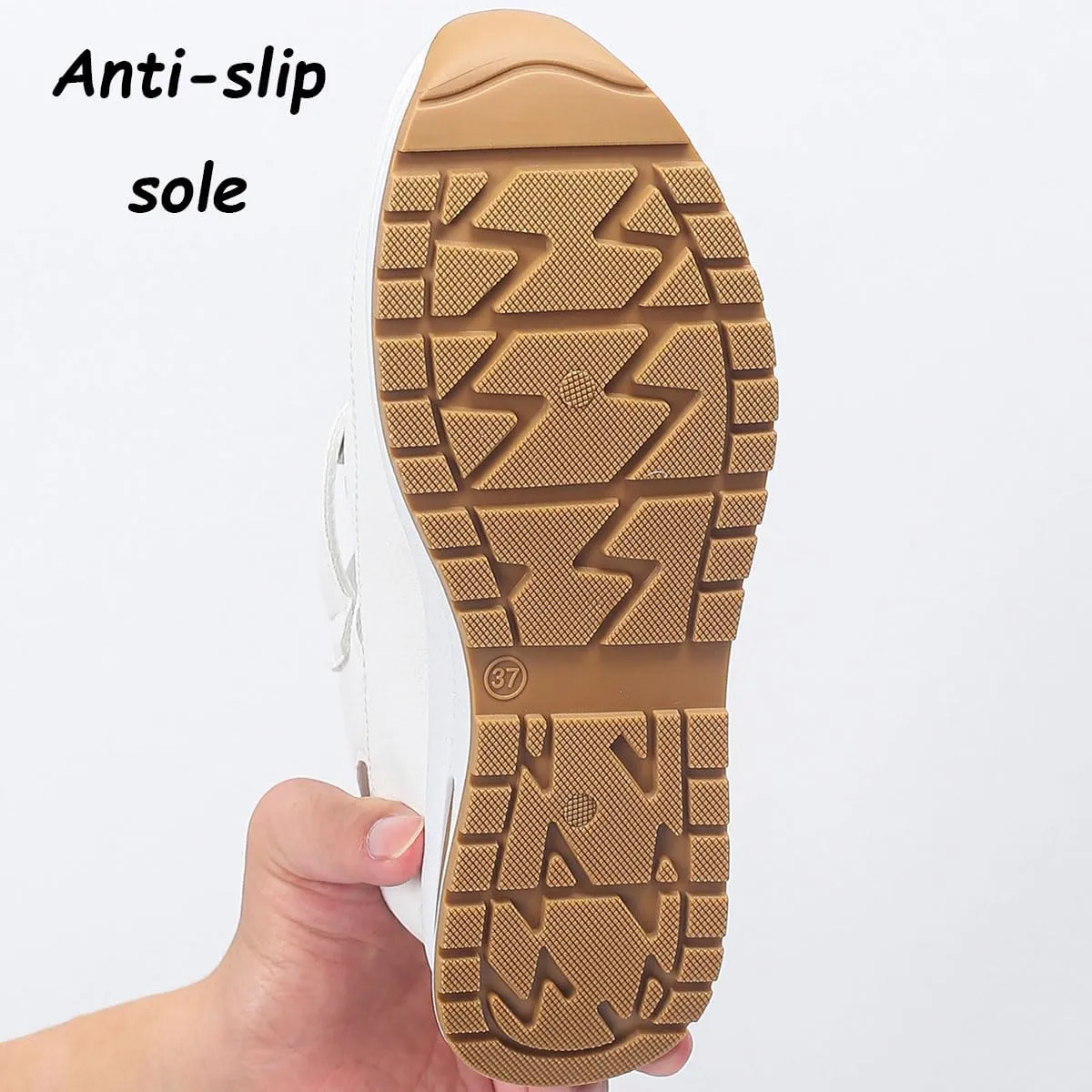 Bootara Shoes Women, Plus Size Hollow-Out Casual Closed Toe Sandals – Comfort Gladiator Platform Height-Boosting Thick Sole