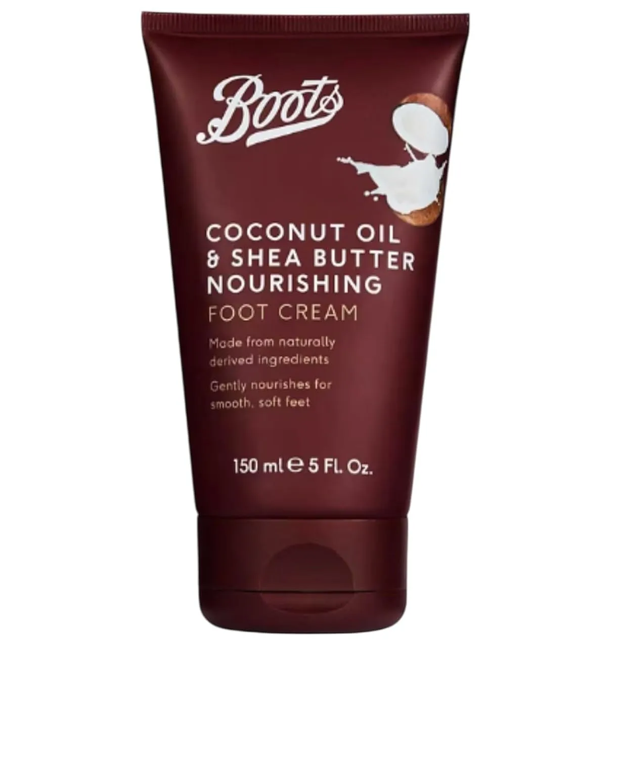 Boots Coconut Oil and Shea Butter Nourishing Foot Cream, 5 Fl Oz