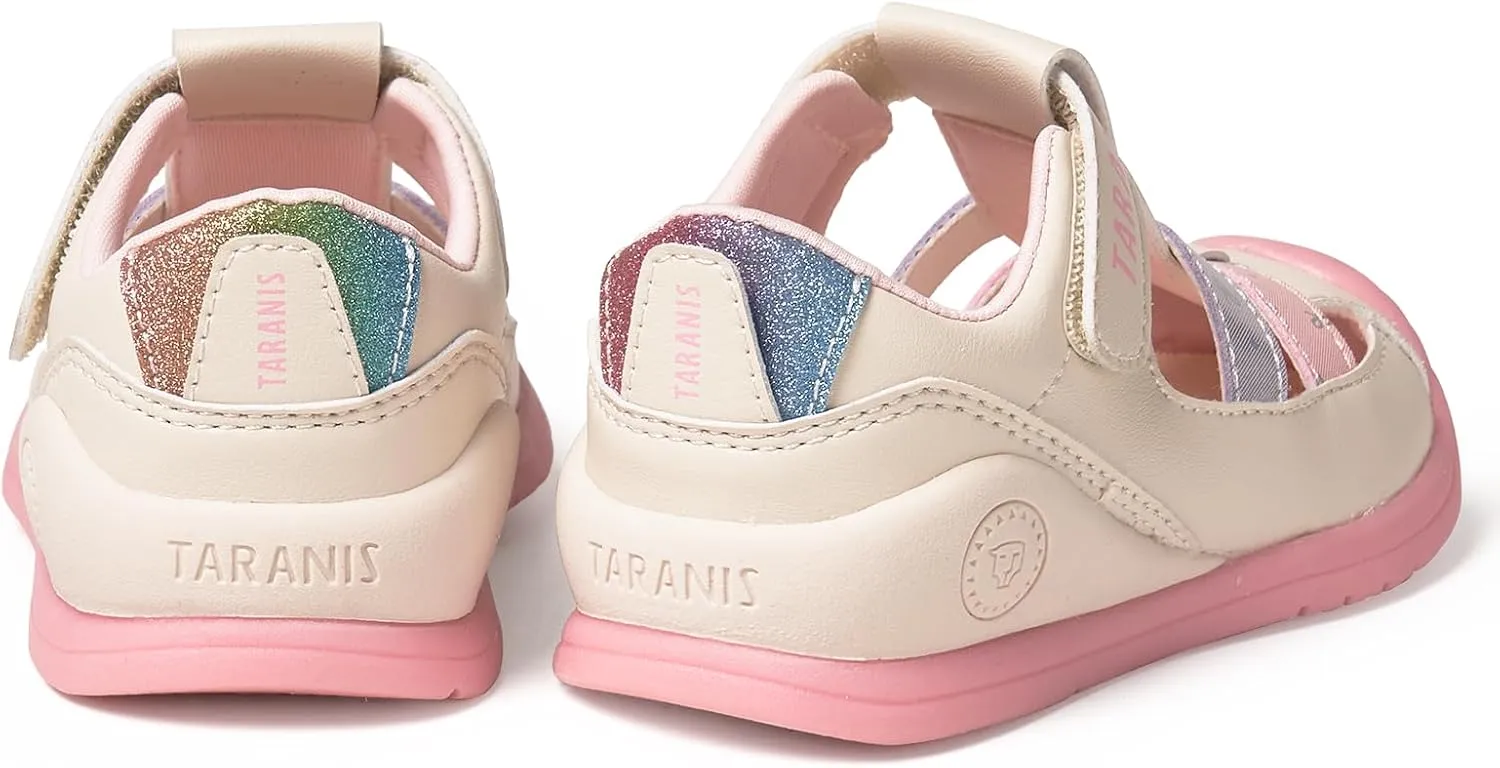 Boy and Girl Summer Sandals Toddler Leather Closed Toe Summer Sandals Baby Lightweight Crib First Walker Shoes