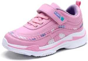 Boys' and Girls' Tennis Shoes Running Athletic Sneakers Waterproof Soft Lightweight Breathable Sneakers for Little and Big Kids