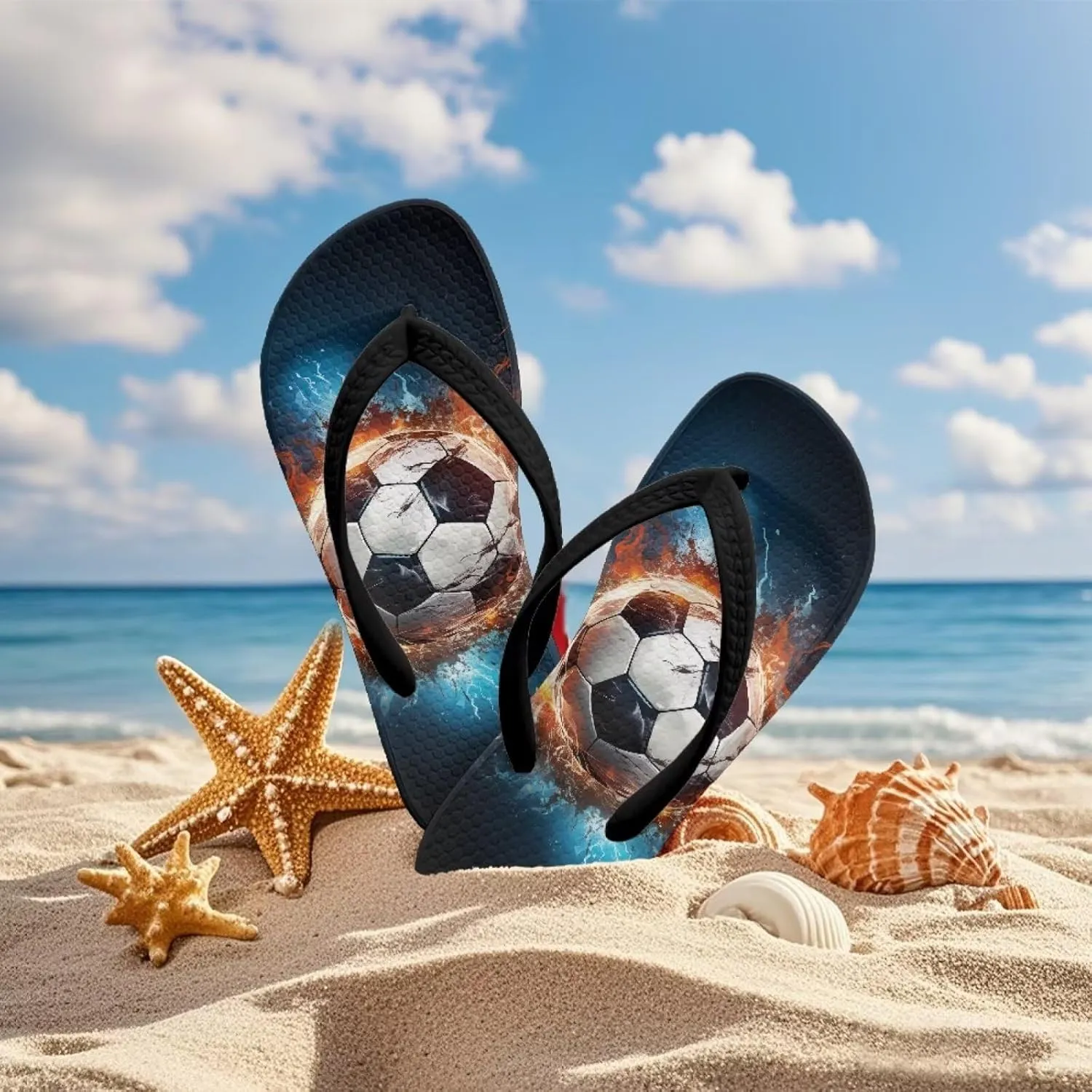 Boys Flip Flops Child Summer Cool Slip-on Thong Sandals Beach Pool Water Shoes(Little/Big Kid)