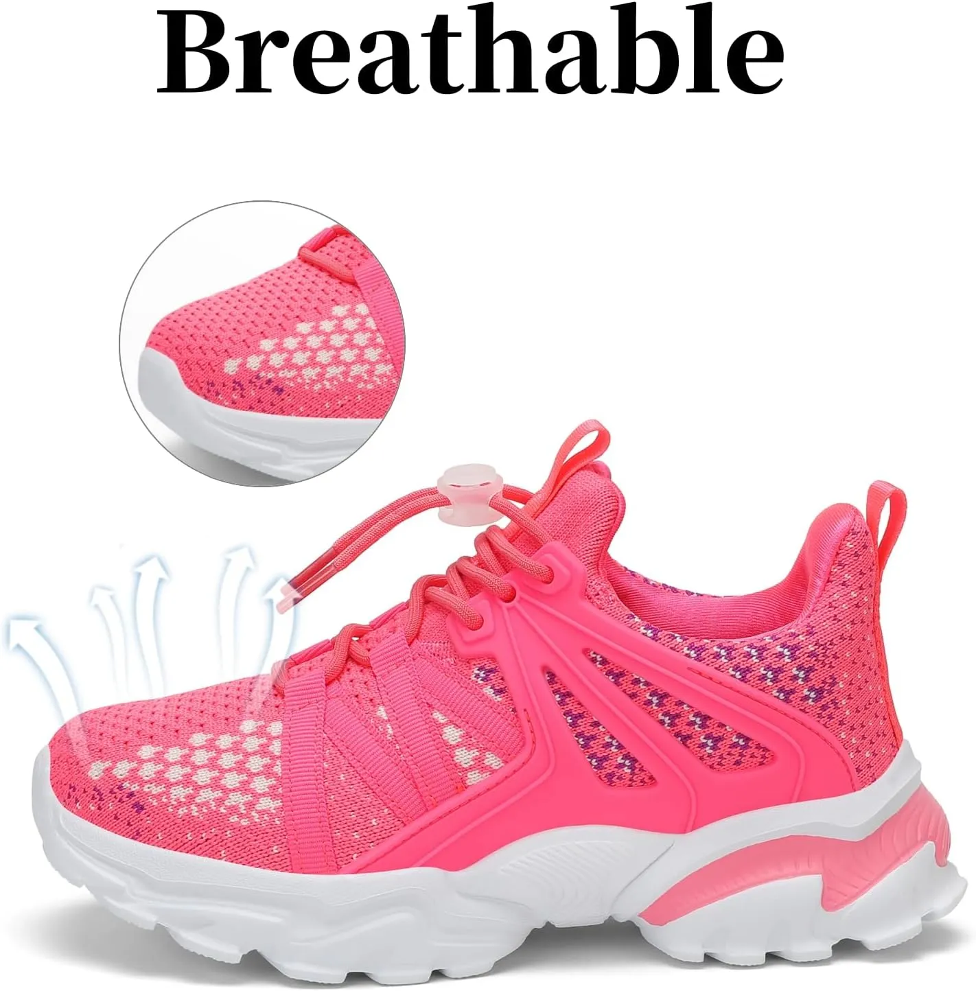 Boys Girls Shoes Kids Sneakers Lightweight Breathable Tennis Athletic Running Shoes for Toddler/Little Kid/Big Kid