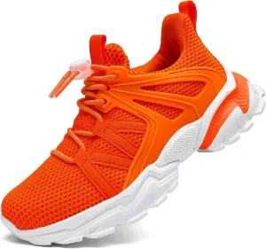 Boys Girls Shoes Kids Sneakers Lightweight Breathable Tennis Athletic Running Shoes for Toddler/Little Kid/Big Kid