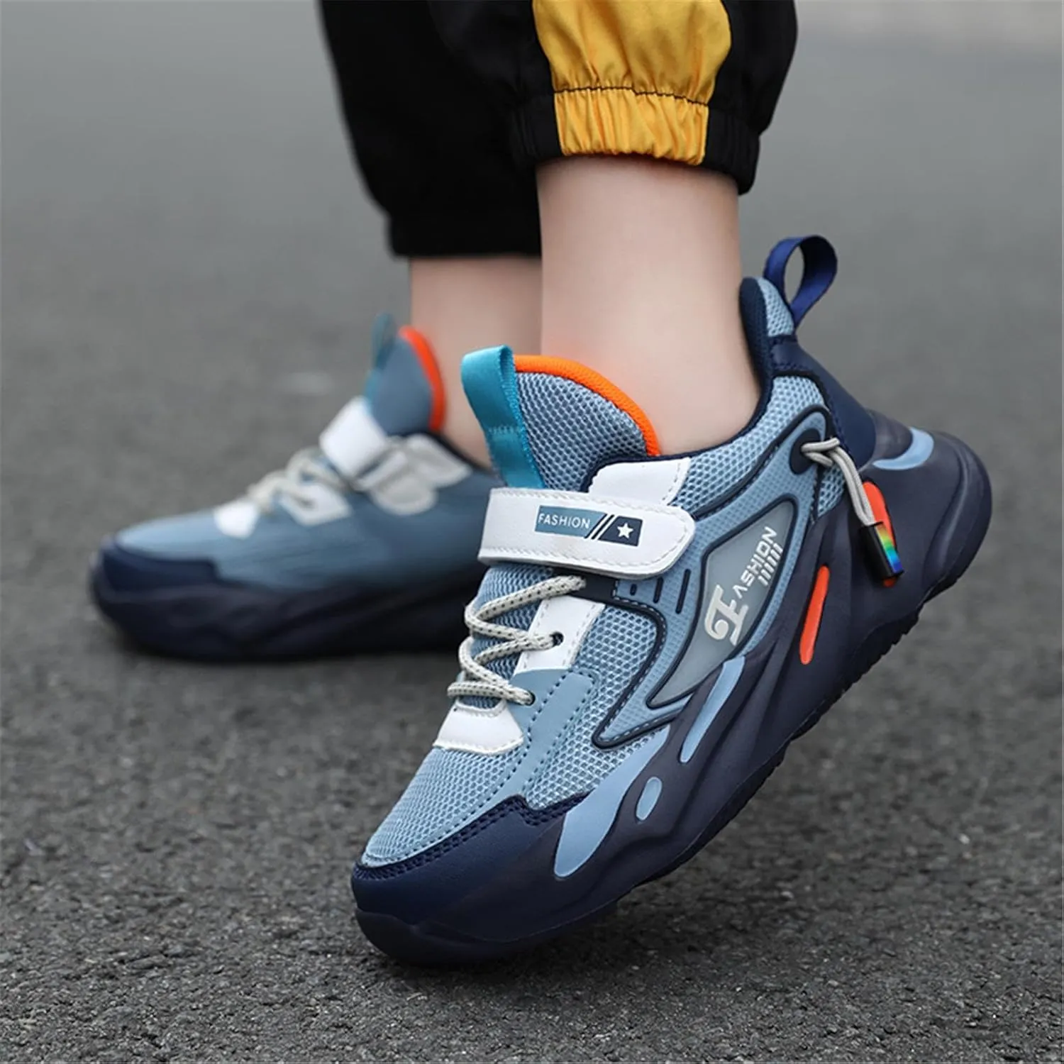Boys Girls Shoes Lightweight Breathable Running Tennis Athletic Kids Sneakers