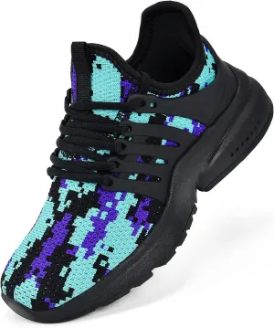 Boys Girls Shoes Tennis Running Lightweight Breathable Sneakers for Kids