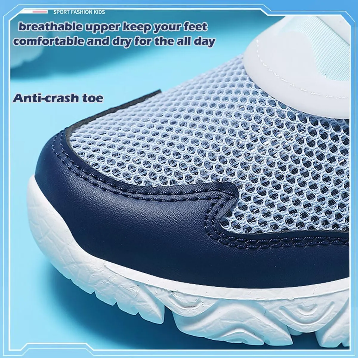 Boys Girls Shoes Tennis Running Sports Athletic Lightweight Breathable Sneakers for Little/Big Kids