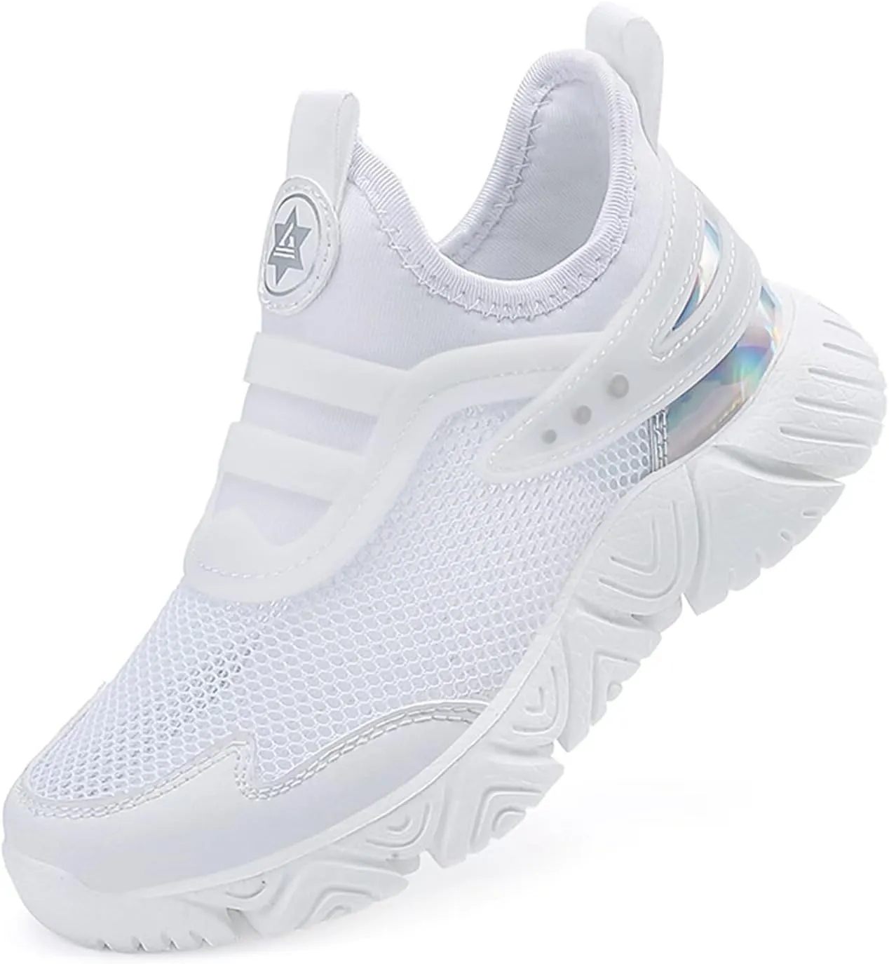 Boys Girls Shoes Tennis Running Sports Athletic Lightweight Breathable Sneakers for Little/Big Kids