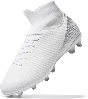 Boys Girls Soccer Cleats Kids Athletic Football Shoes Professional Training Sneakers