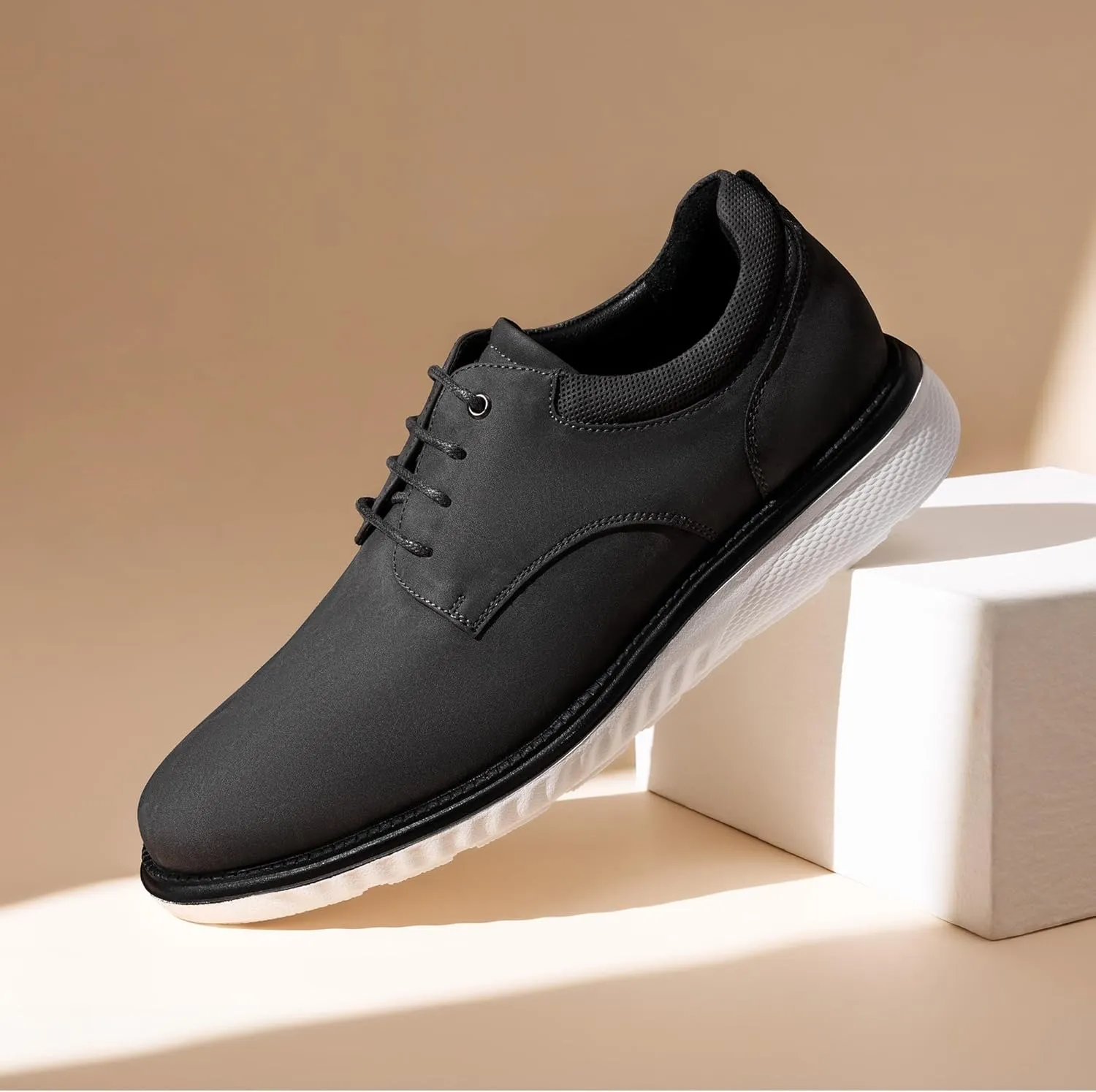 Bruno Marc Men's Crossflex Casual Dress Shoes Oxford Sneakers
