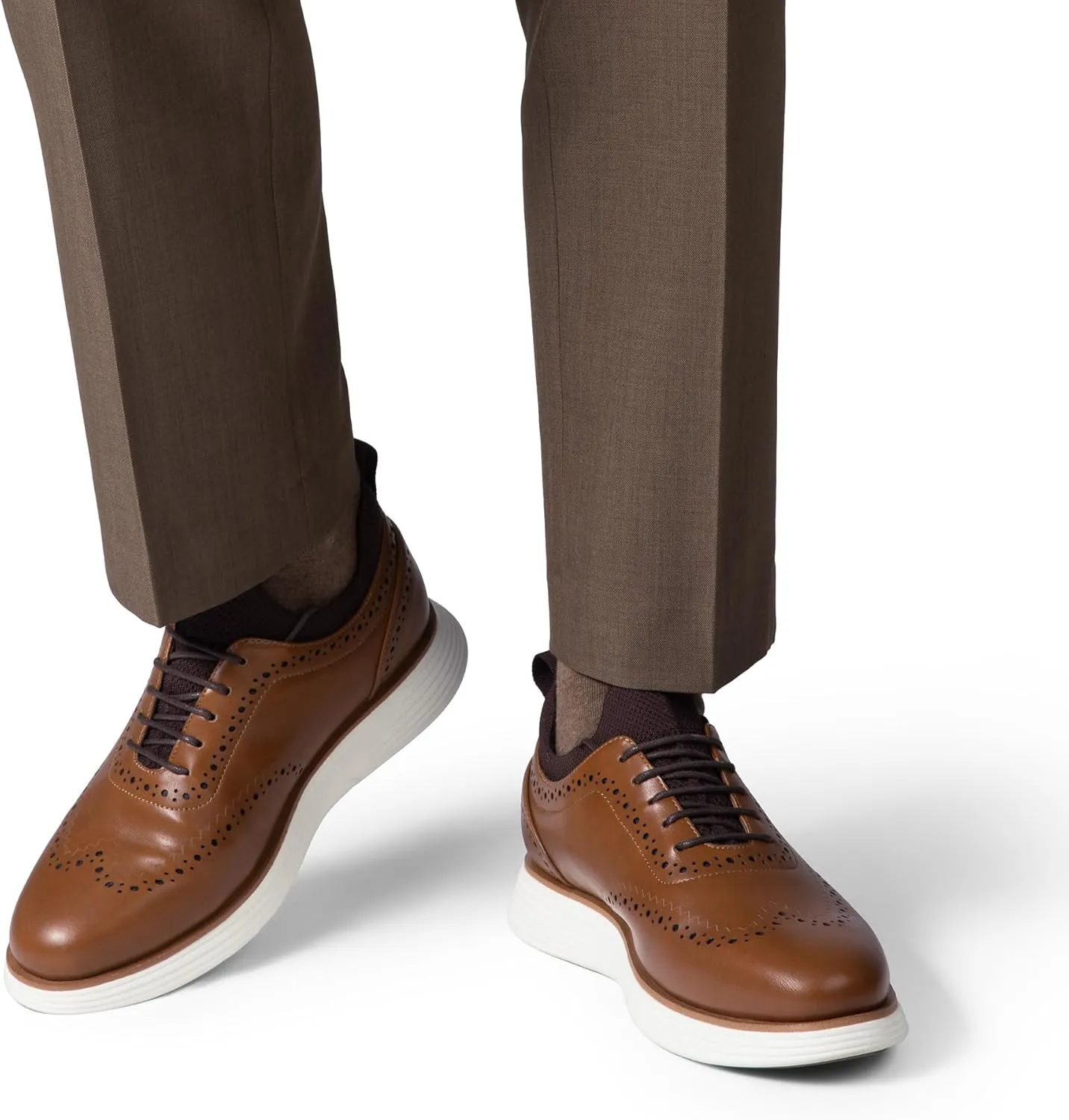 Bruno Marc Men's MaxFlex Dress Sneakers Oxfords Casual Wingtip Brogue Shoes