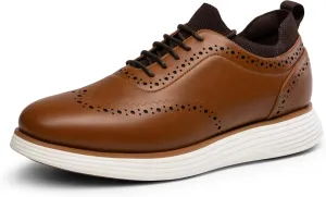 Bruno Marc Men's MaxFlex Dress Sneakers Oxfords Casual Wingtip Brogue Shoes