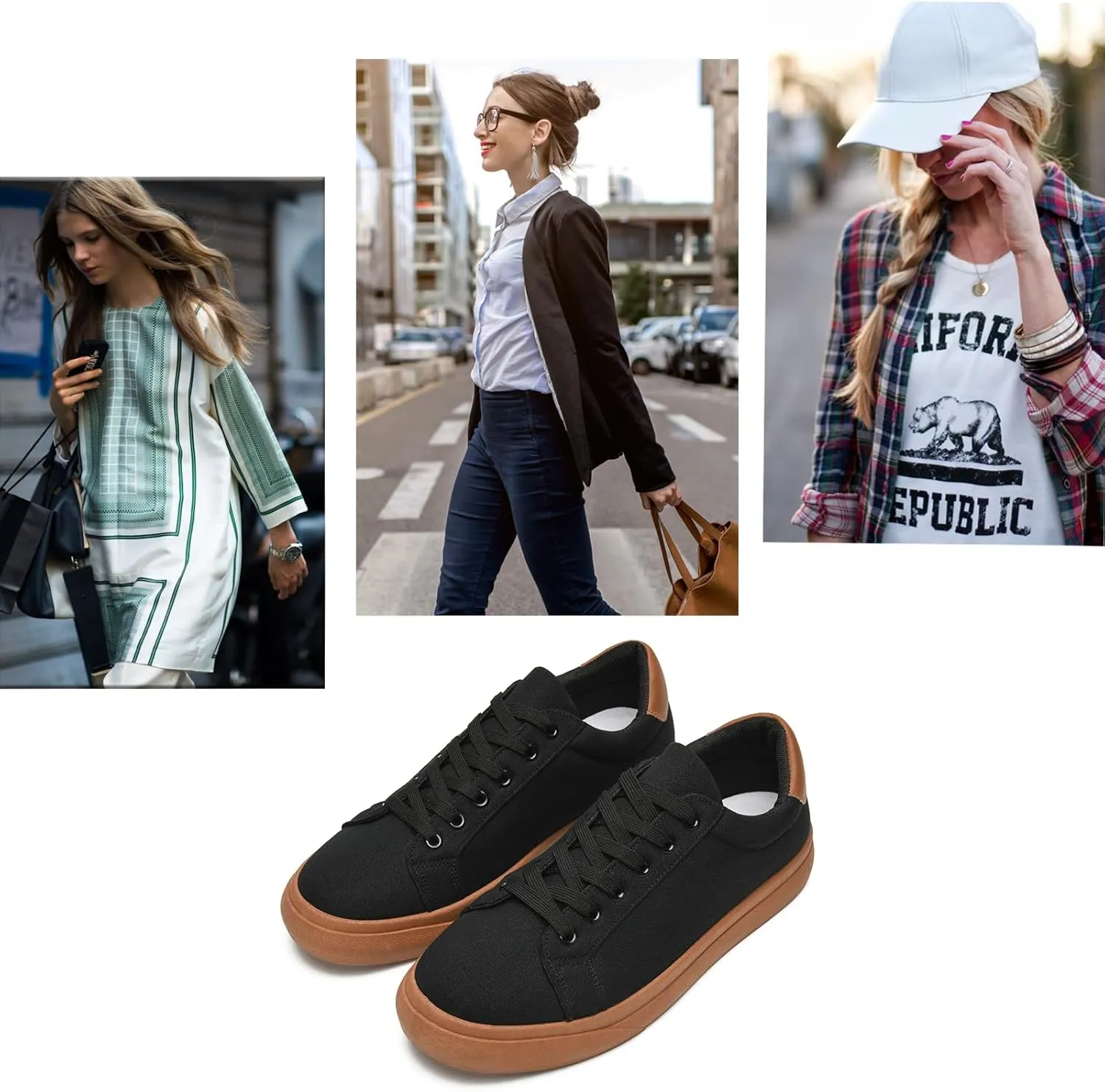 Canvas Shoes for Women and Men Low Top Lace Up Shoes Comfortable Tennis Shoes, Women's Fashion Sneakers Classic Casual Shoes