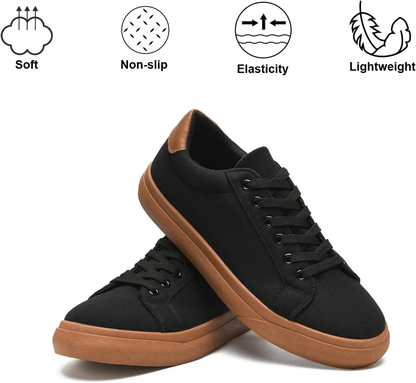 Canvas Shoes for Women and Men Low Top Lace Up Shoes Comfortable Tennis Shoes, Women's Fashion Sneakers Classic Casual Shoes
