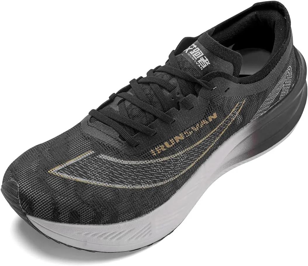Carbon Plate Marathon Running Racing Shoes Men Professional Stable Supp ort Shock-Relief Ultra-Light Rebound Sneakers