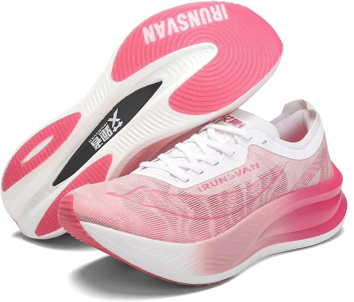 Carbon Plate Marathon Running Racing Shoes Men Professional Stable Supp ort Shock-Relief Ultra-Light Rebound Sneakers